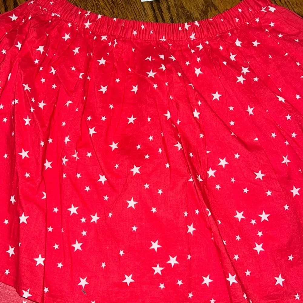 Gap Kids girls star skirt in red and white sizes 8 and 12 NWT